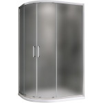 Душевой уголок 110х90 Abber Schwarzer Diamant AG01119M хром