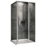 Душевой уголок 110х90 Abber Sonnenstrand AG04110S-S90 хром