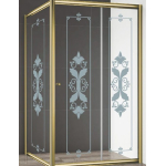 Душевой уголок 120x90 см Cezares GIUBILEO-AH-1-120/90-SCORREVOLE-CP-G 