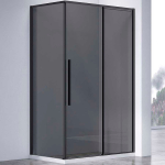 Душевой уголок 140х80 Vincea Slim-N VSR-4SN8014CGB черный