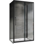 Душевой уголок 180х80 Abber Schwarzer Diamant AG30180BH-S80B