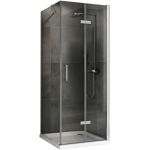 Душевой уголок 80х90 Abber Zart AG08080P-S91 хром