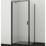 Душевой уголок 80x100 Wasserkraft 74P29 черный