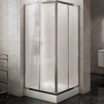 Душевой уголок 90х90 BelBagno Due DUE-A-2-90-P-Cr хром 
