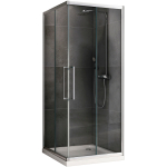 Душевой уголок 90x90 Abber Schwarzer Diamant AG02090H Хром