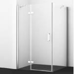  Душевой уголок   120*100 см Wasserkraft Aller WHITE 10H10LW 