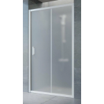 Дверь в душевой проем ZP NOVO 110 01 10 профиль белый стекло сатин