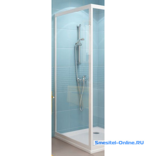 Фото Шторка на ванну 90 см Ravak Supernova APSS-90 белая+пеарл 9407010211