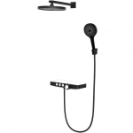 Душевая система Berges Morans 075004 черная матовая