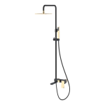 Душевая система Boheme Q 148-BG.2 черный, золото