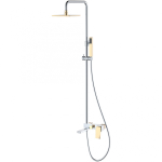 Душевая система Boheme Q 148-CRG.2 хром, золото