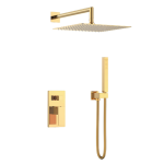 Душевая система Boheme Qubic 474-3-G золото