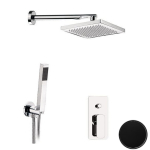 Душевая система Daniel Tiara TA615ZOL-15 черный матовый 