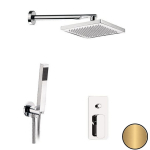 Душевая система Daniel Tiara TA615ZOL-DP матовое золото 