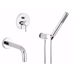 Душевая система Giulini Futuro F6503D хром 