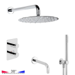 Душевая система Giulini Futuro F8277-25X хром 