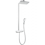 Душевая система для душа Hansgrohe Raindance Select Showerpipe 360 27112400 хром белый