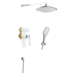 Душевая система Timo Helmi SX 4069 00 16SM белый хром white crome