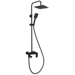 Душевая стойка AQG Wellness 21NITC25SUB05 черный матовый