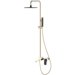 Душевая стойка Boheme Q 148-GB.2 золото, черная