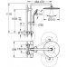 Душевая стойка для душа Grohe Euphoria 310 26723000 