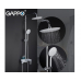 Душевая стойка для ванны Gappo G2402-8 белый/хром 