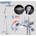 Душевая стойка для ванны Gappo G2407-40 хром 