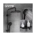 Душевая стойка для душа для ванны Gappo G2495-5 черный 