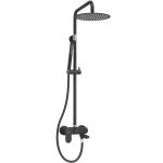 Душевая стойка Wasserkraft A174.258.217.CB черная матовая