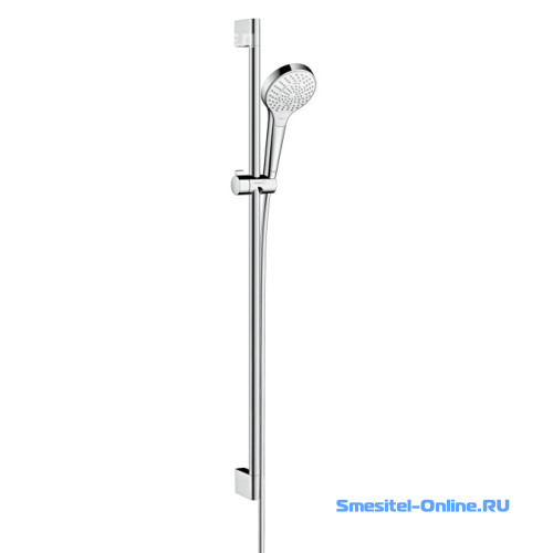 Фото Душевой гарнитур Hansgrohe Croma Select 26570400 хром белый