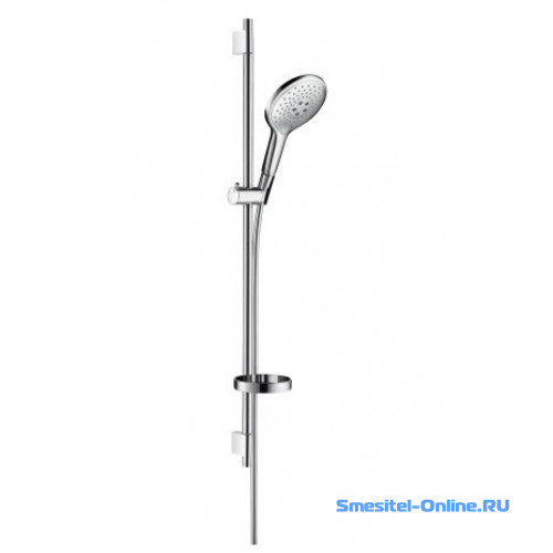 Фото Душевой гарнитур Hansgrohe Raindance Select 27803400 хром белый