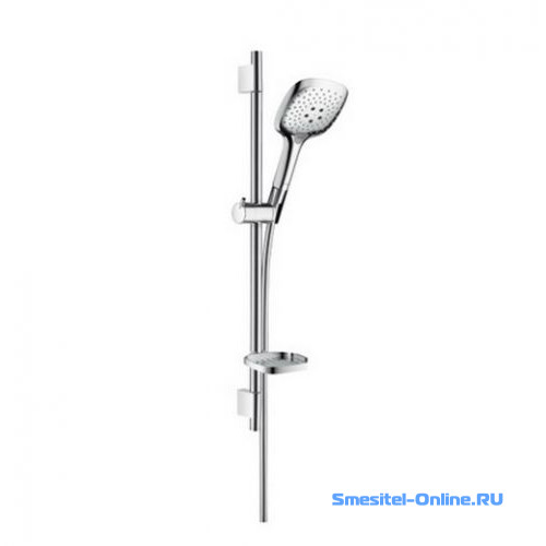 Фото Душевой гарнитур Hansgrohe Raindance Select 27856400 хром белый
