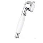 Ручной душ Emmevi С02403BO белый золото