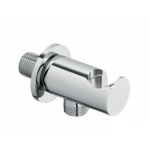 Штуцер для душа с держателем лейки Giulini хром F1559/MCR 