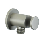 Штуцер для душа с держателем лейки Giulini никель матовый F1559/MNKO