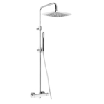  Душевая стойка для душа с термостатом Webert Azeta AA980507015METAL хром