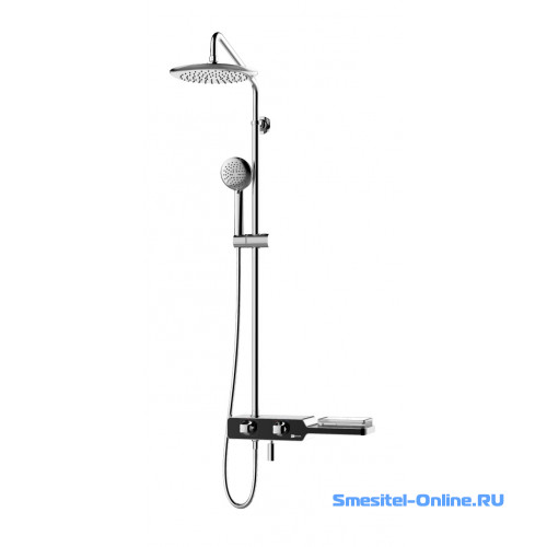 Фото  Стойка для ванны с термостатом Lemark Tropic LM7009C