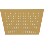 Верхний душ 30х30 Wasserkraft A260 золото матовое