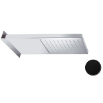 Верхний душ Daniel A562CA-15 черный матовый        