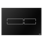 Электронная клавиша смыва стекло черная Tecelux mini 9240961