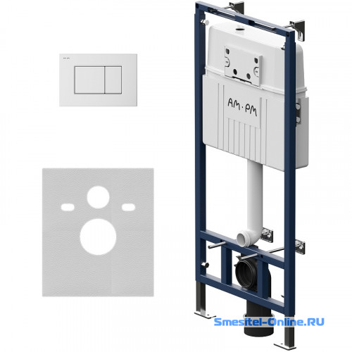 Фото Инсталляция для подвесного унитаза AM.PM MasterFit I012710.0201 белая