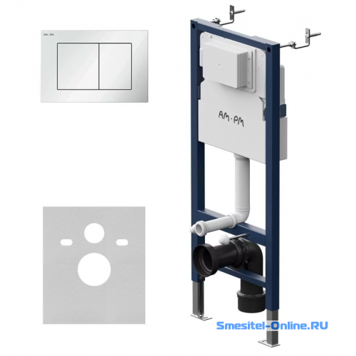 Фото Инсталляция для подвесного унитаза AM.PM PrimeFit I012709.0201 с клавишей смыва