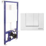  Инсталляция для подвесного унитаза Berges Wasserhaus Novum кнопка S1 040241