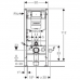 Инсталляция Geberit Duofix Omega 111.060.00.1 