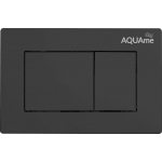 Клавиша смыва AQUAme AQM4102B черный