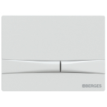  Клавиша смыва Berges Wasserhaus Novum F1 белая 040051