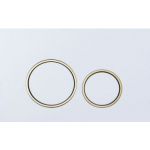  Клавиша смыва Boheme White Gold 660 для инсталляции Geberit