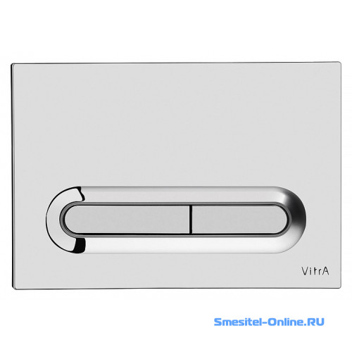 Фото Клавиша смыва Vitra Loop T 740-0780 хром