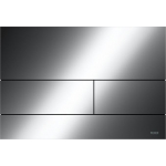 Панель смыва TECEsquare II Polished Black Chrome 9240837 металл