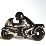 Фигурка маленькая керамическая Casablanca Мотоцикл арт. 96336 
